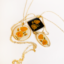 Load image into Gallery viewer, California Poppy Necklace
