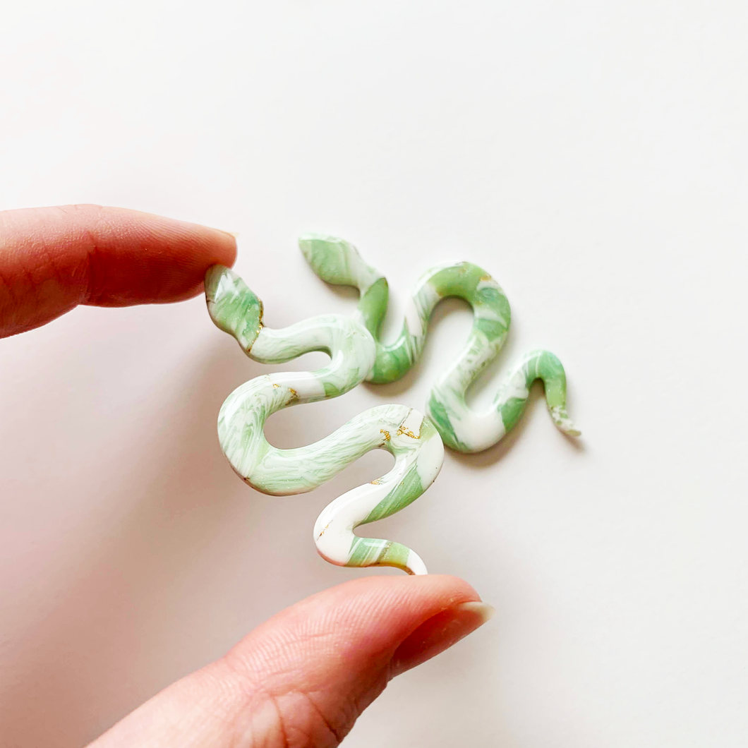 Serpent in Jade Marble